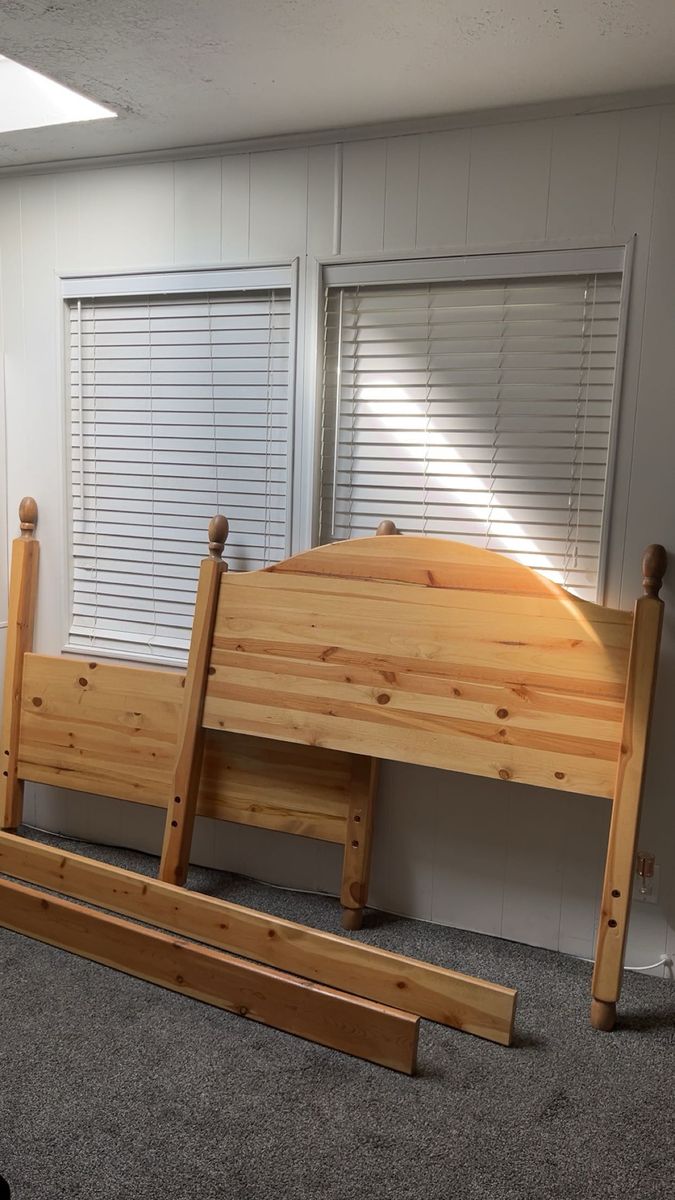 Full Wooden Bed Frame