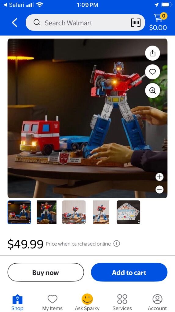 New Optimus Prime 3D Puzzle Model Kit