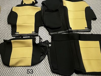 2015–2019 GMC Sierra Denali (1500, 2500 HD, 3500 HD) Crew Cab Coverking Neoprene Seat Covers #53