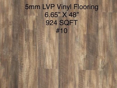 $0.75/SQFT LVP VINYL PLANK FLOORING 924 SQFT
