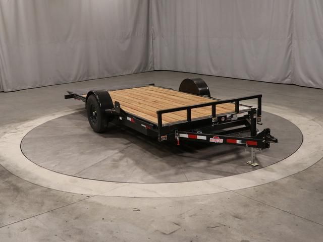 7x16 Full Bed Single Axle Tilt 7K Trailer For Sale