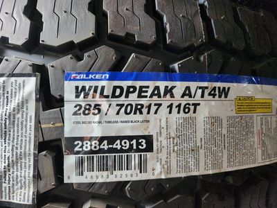 285/70r17 falken wildpeak at4w