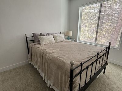 Queen Bed Frame, Box Spring And Mattress For Sale