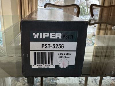 Voretex PST II 5-25x50FFP rifle scope