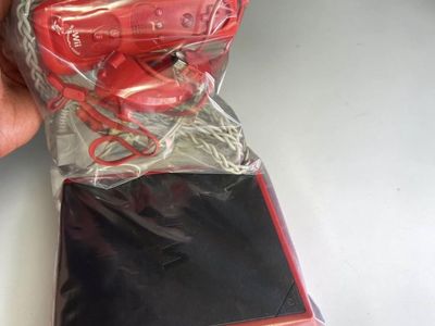 Nintendo Wii Limited Edition Red Console with Controller and Cables