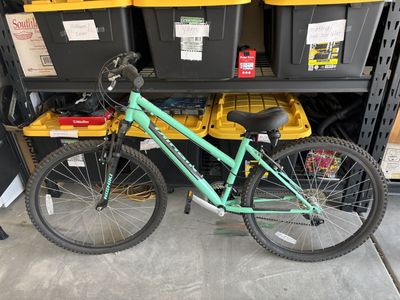Nishiki Pueblo Mountain Bike (24-inch wheels) - Mint Green / Black, Great Condition