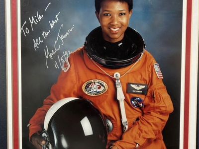 Signed Mae Jemison Framed Photo (NASA Astronaut)