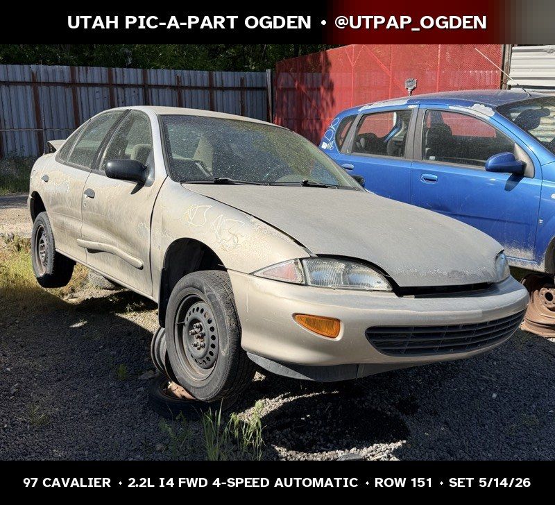 1997 Chevrolet Cavalier Parts - UTPAP Ogden