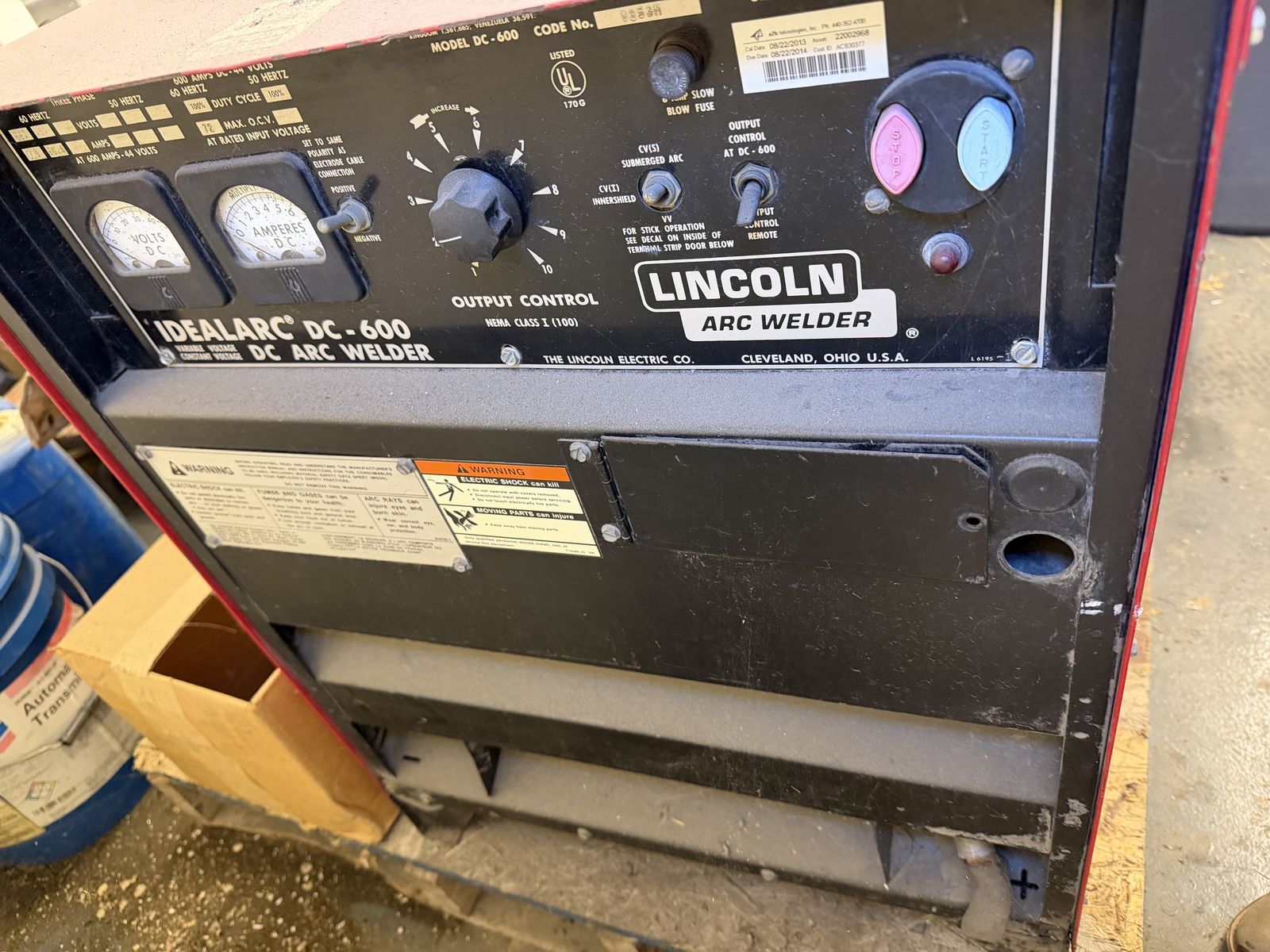 Lincoln Electric Idealarc dc-600 Welder