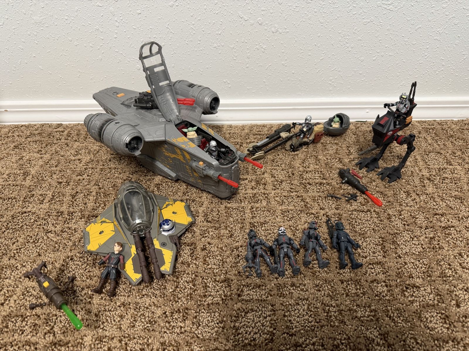 Lot of 5 mission fleet Star Wars sets