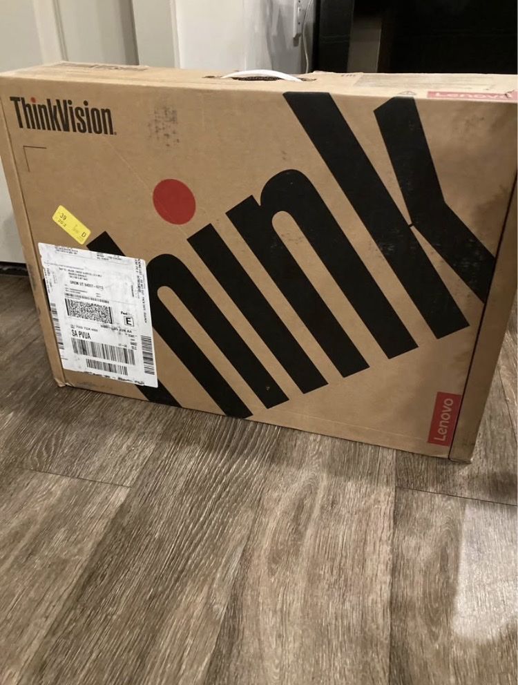 Lenovo ThinkVision Monitor - New in Box