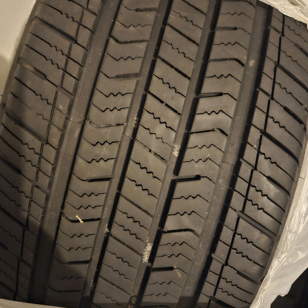 Four Used Automobile TIres