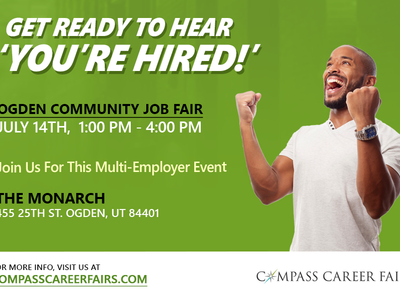 Ogden Community Job Fair 7/14/26 – 30+ Hiring Companies looking to meet with you!