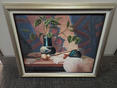 K. Hoskin Native Still Life Painting