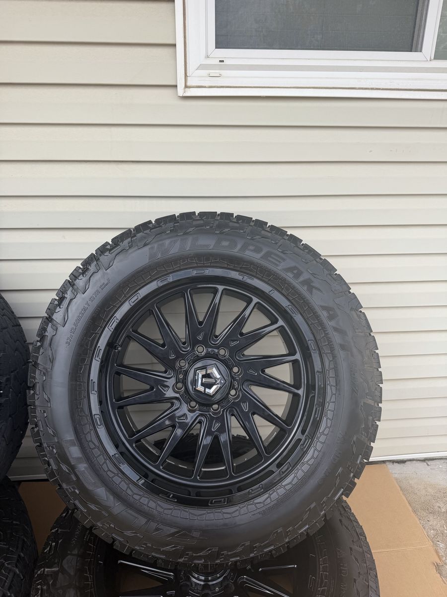 Custom 37" Falken & 22" TIS Wheel Package for Ford Super Duty $2950.00 OBO