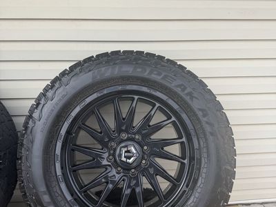 Custom 37" Falken & 22" TIS Wheel Package for Ford Super Duty $2950.00 OBO