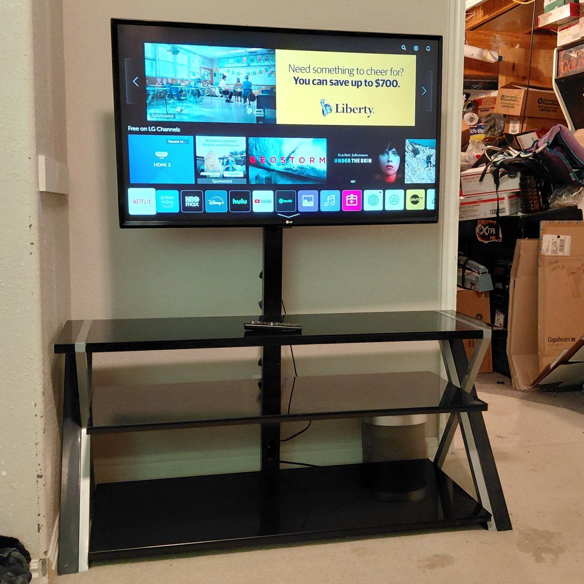 lG TV & Entertainment stand