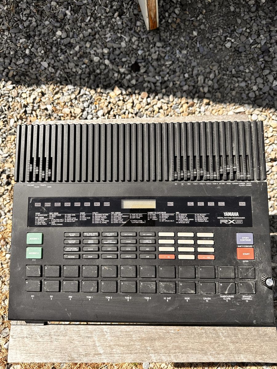 Yamaha RX5 Digital Rhythm Programmer Drum Machine Vintage Synthesizer