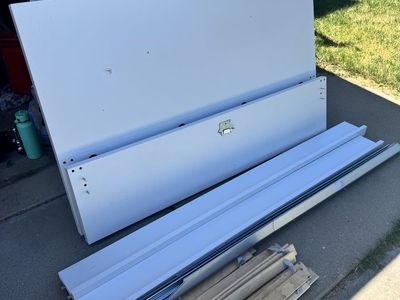 IKEA Queen White MALM bed frame