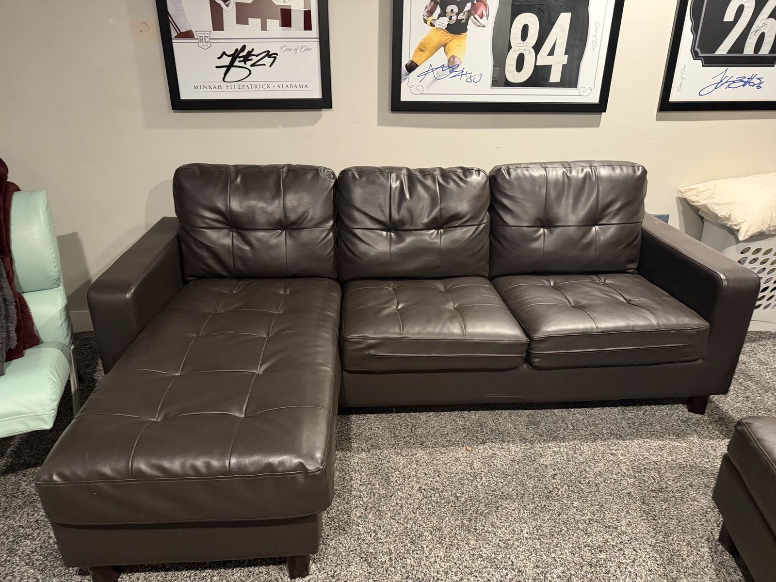 Beautiful like new sectional couch