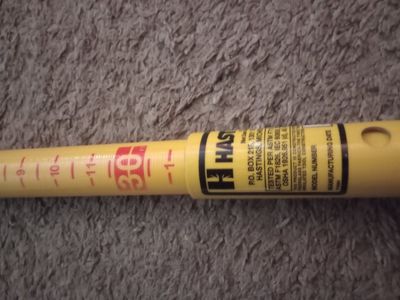30ft Insulated Fiberglass Measuring Stick (Hastings)