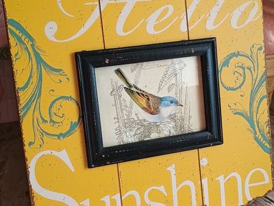 Hello Sunshine Pier 1 Frame
