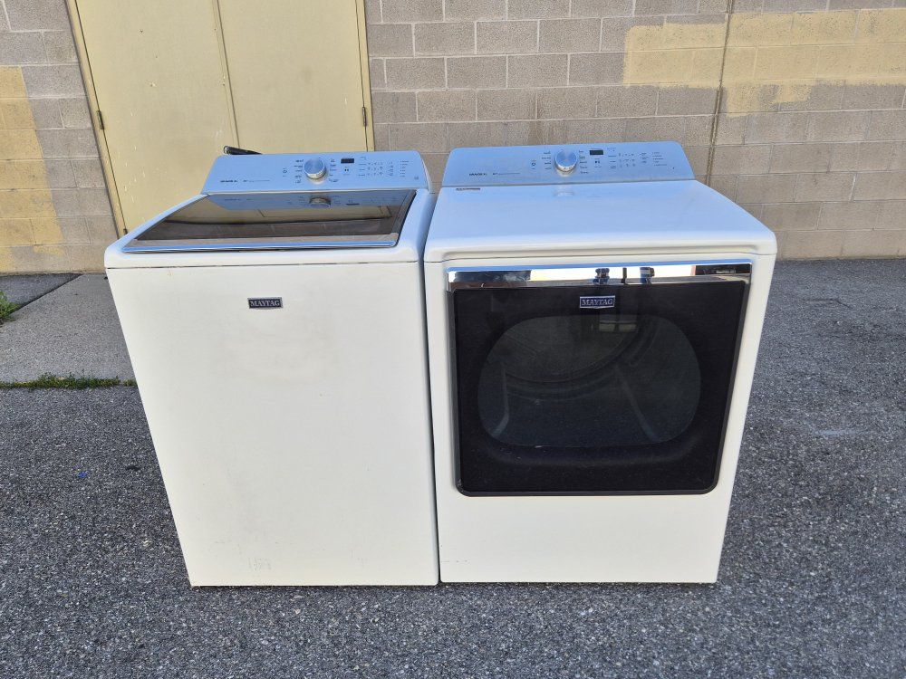 MAYTAG SET washing machine and  dryer, free delivery