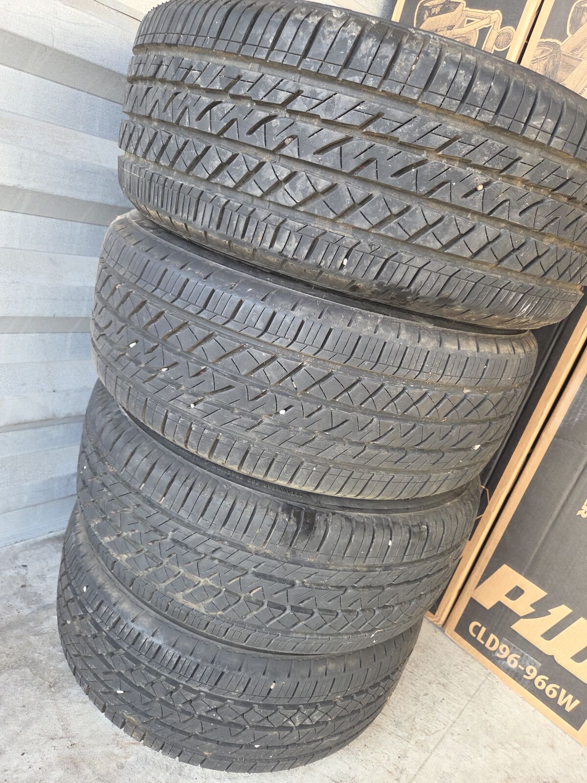 2155516 bridgestone drive guard tire set
