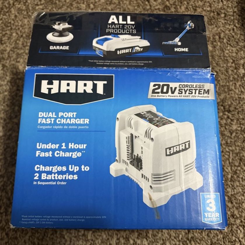 Hart 20V Dual Port Fast Charger HGCC021VNM