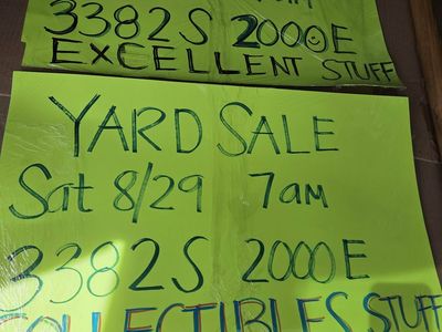 Yard Sale