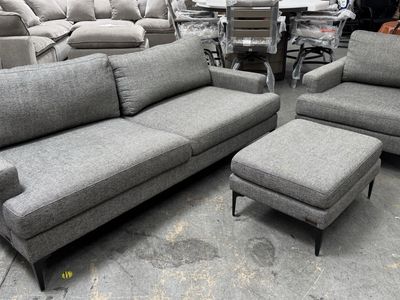 Couch Sofa set 3 pc Fabric