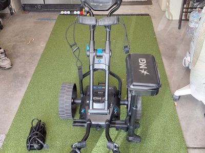 MGI navigator quad .Electric push golf cart