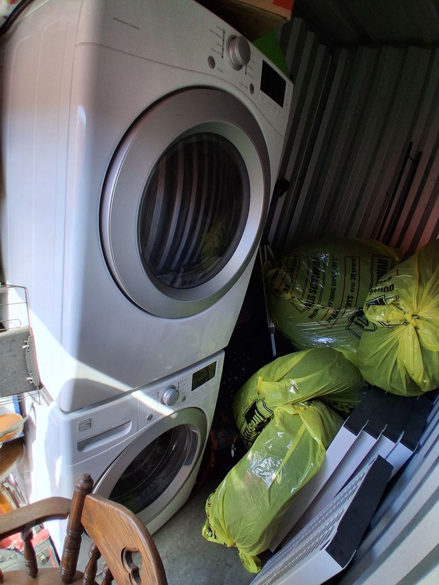 Kenmore stackable washer and dryer