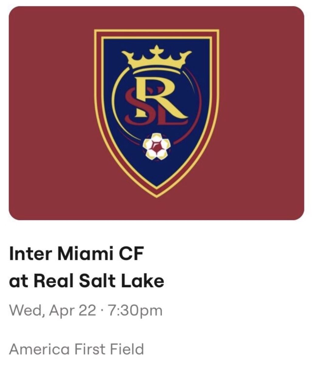 Messi & Inter Miami @ Real Salt Lake