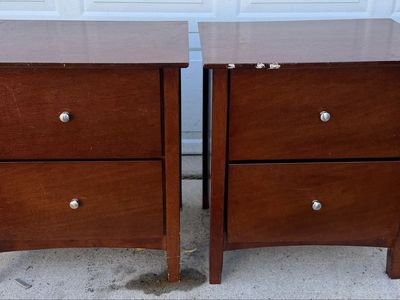 Matching nightstands