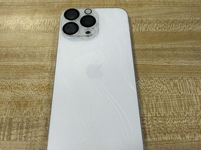 AT&T iPhone 16 Pro Max fully functional with cracked screen and back glass. READ ENTIRE DESCRIPTION FOR COMPLETE INFO!