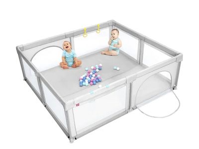 Baby Playpen Extra Large 81"x73"x27"