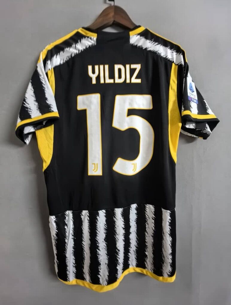 Yildiz #15 | L | Juventus 2023-24 Home Jersey