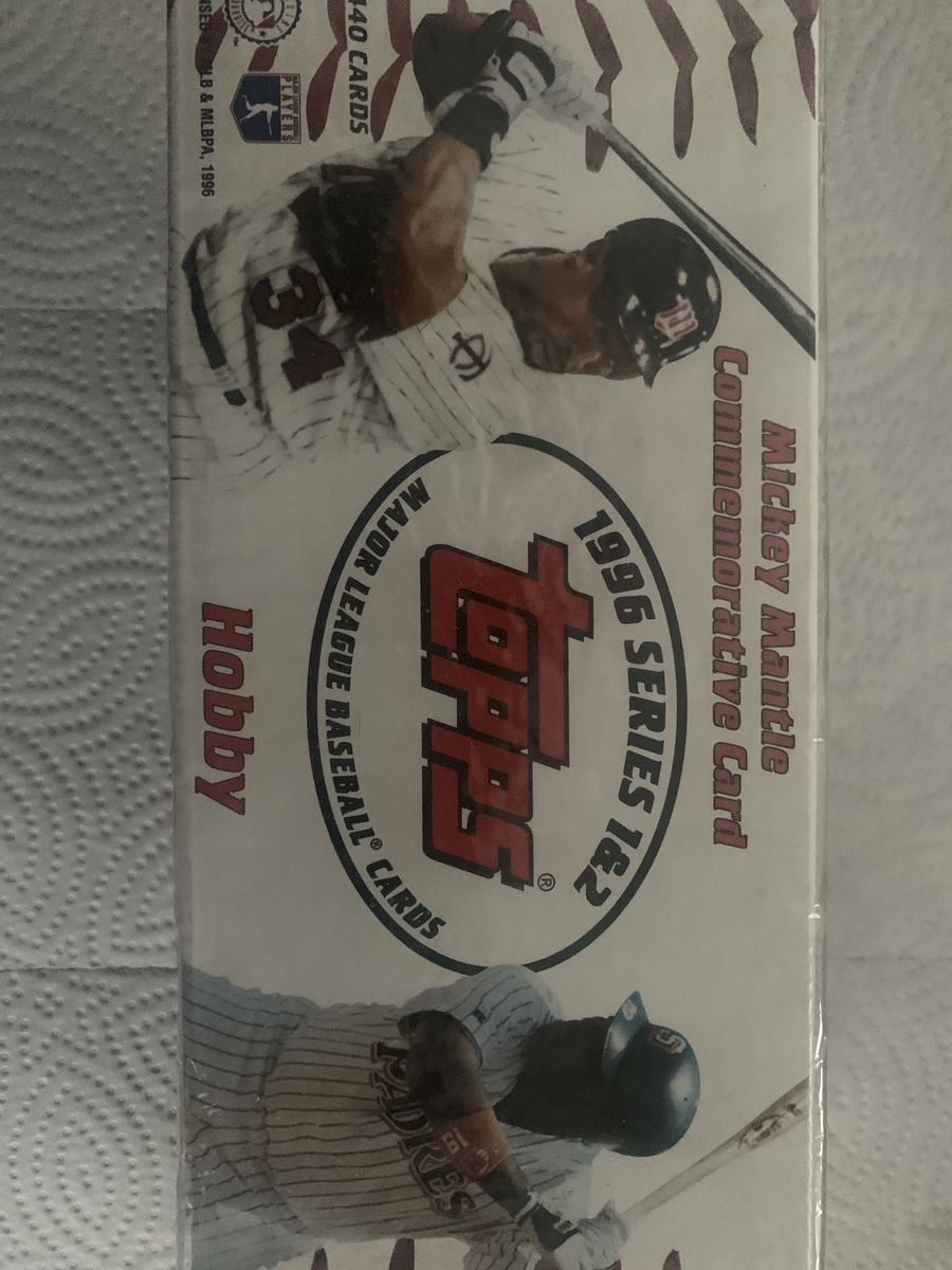 1996 Topps Baseball Factory Set Sealed