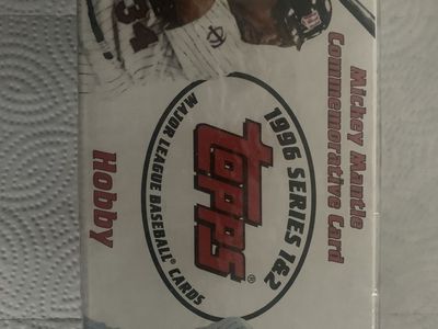 1996 Topps Baseball Factory Set Sealed