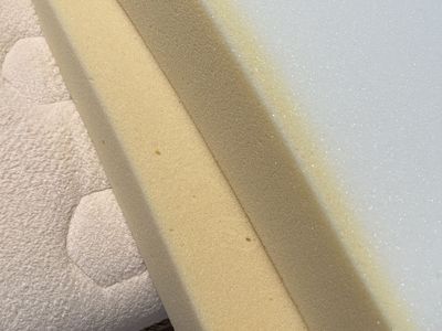 King 3 inch Memory Foam Mattress Topper Like New