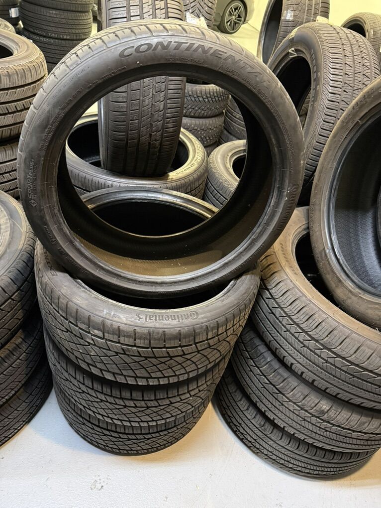 Continental All Season Tires Full Set 255/35/20