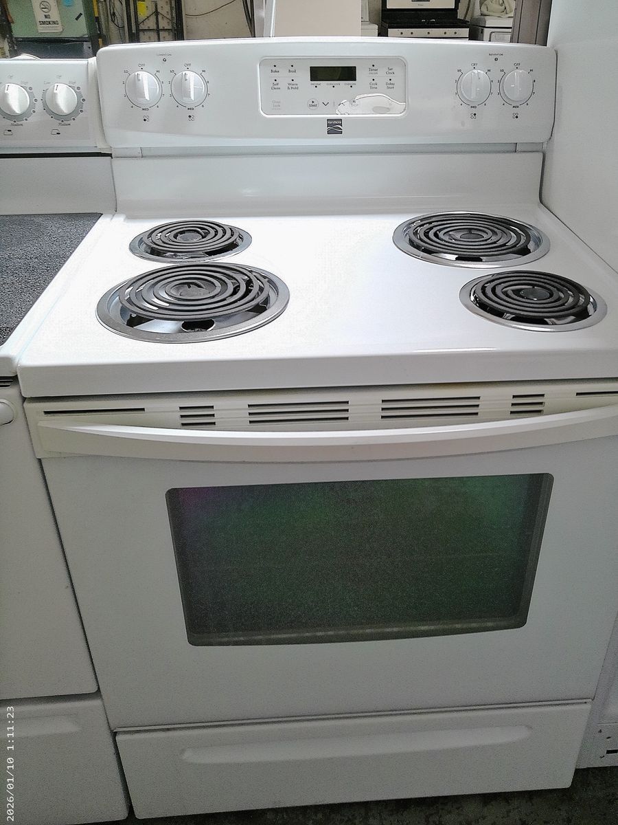Clean Kenmore Electric Range~90 Day Guarantee