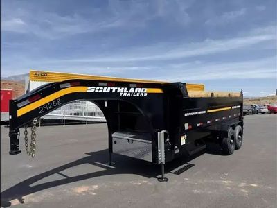 2026 Southland Trailers Black Scissor Lift Goosene
