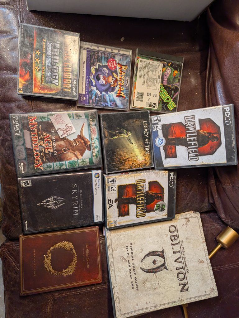 Box of PC Games