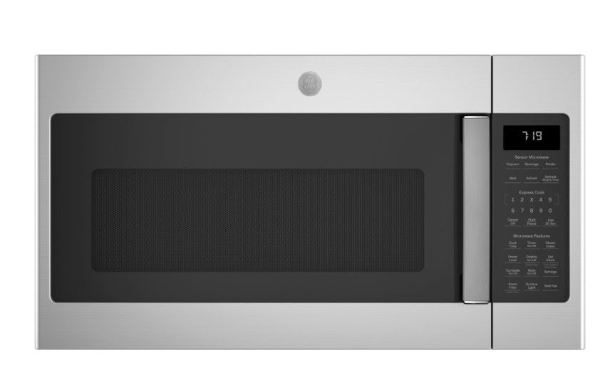GE JVM7195SKSS Over-the-Range Stainless Steel Microwave - Brand New In Box