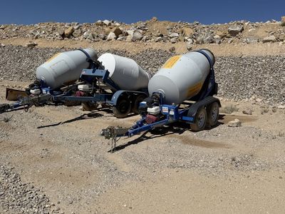 Heavy-Duty Towable Concrete Mixers - Industrial Grade Construction Equipment