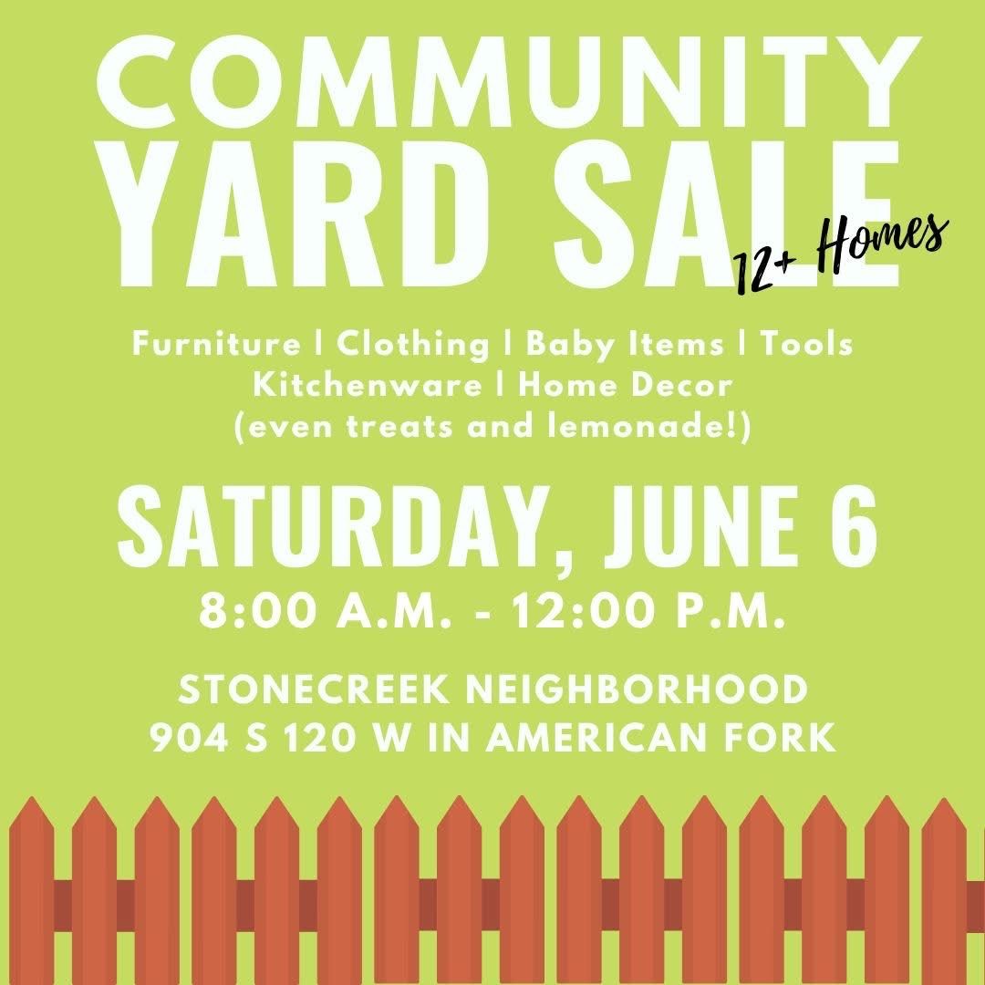 Community Garage Sale
