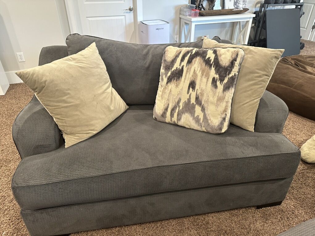 Gray Couch And Loveseat
