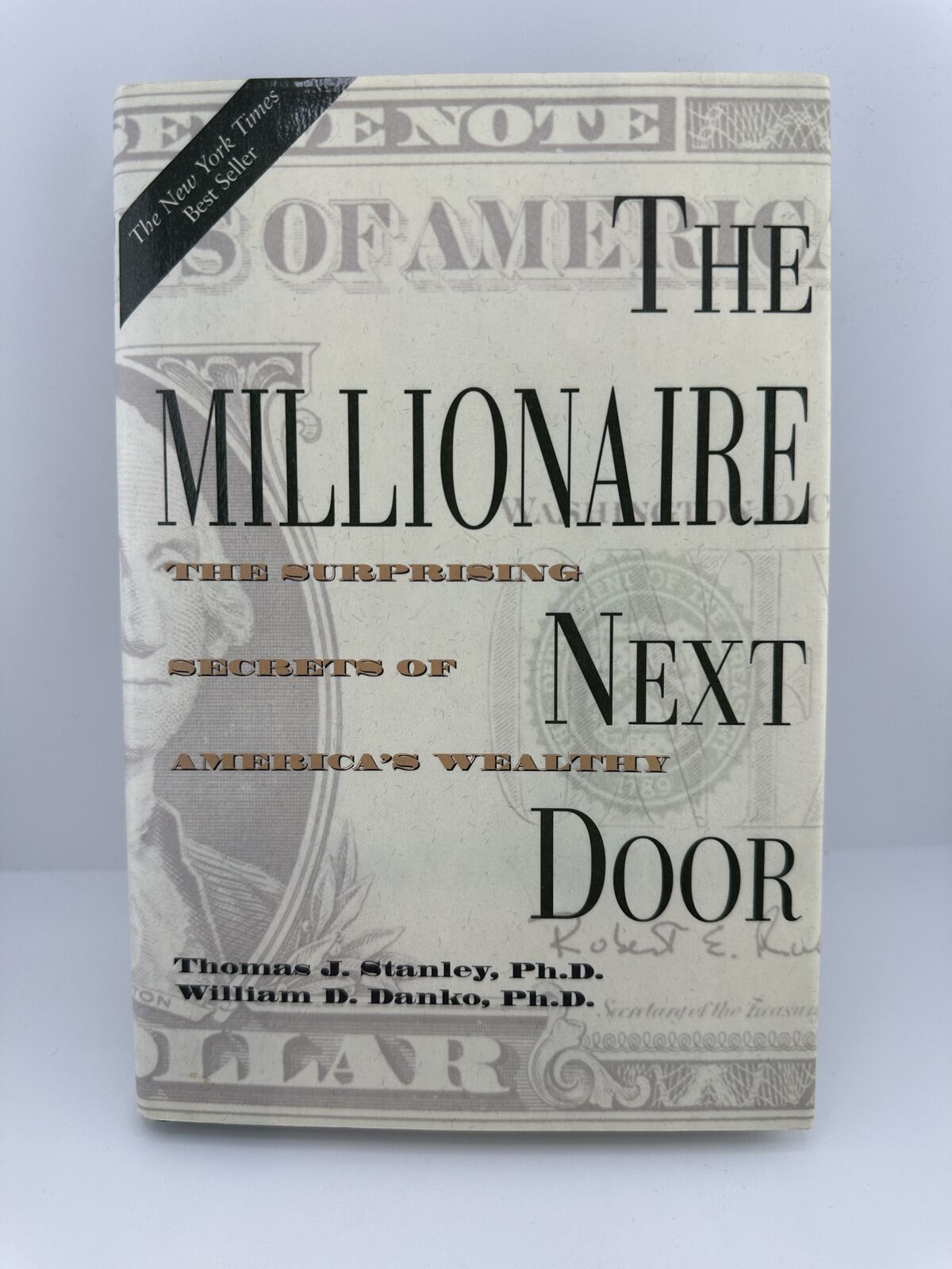 The Millionaire Next Door HC 1998 Stanley Danko Wealth Finance Classic
